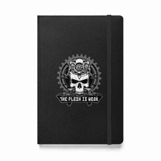 The Flesh is weak adeptus mechanicus warhammer 40k journal notebook