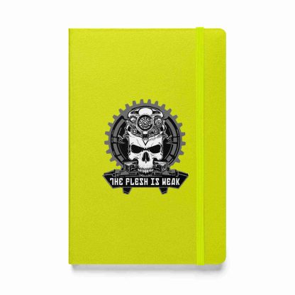 The Flesh is weak adeptus mechanicus warhammer 40k journal notebook
