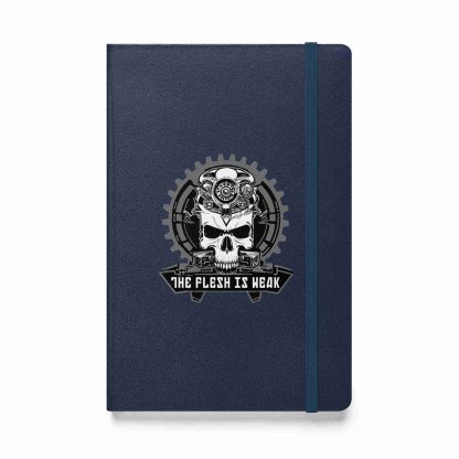 The Flesh is weak adeptus mechanicus warhammer 40k journal notebook