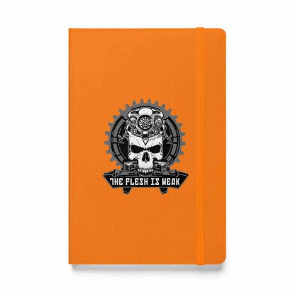 The Flesh is weak adeptus mechanicus warhammer 40k journal notebook