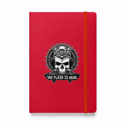 The Flesh is weak adeptus mechanicus warhammer 40k journal notebook