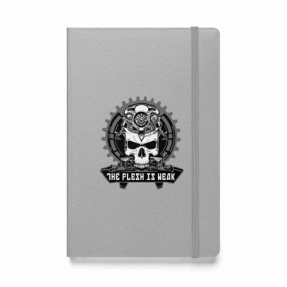 The Flesh is weak adeptus mechanicus warhammer 40k journal notebook