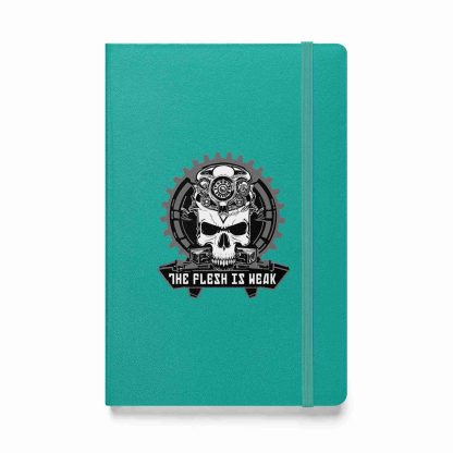 The Flesh is weak adeptus mechanicus warhammer 40k journal notebook