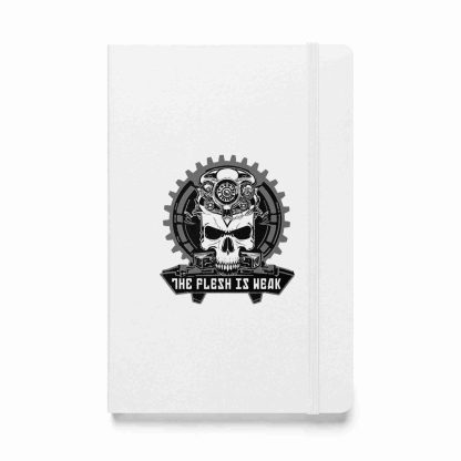 The Flesh is weak adeptus mechanicus warhammer 40k journal notebook