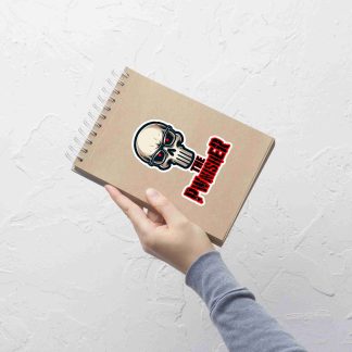 sticker pwnisher punisher marvel comics geeky sticker