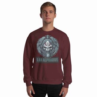 warhammer 40k chaos space marine alpha legion i am alpharius sweatshirt