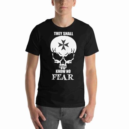 warhammer 40k space marine know no fear unisex t-shirt