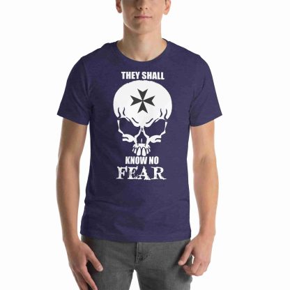 warhammer 40k space marine know no fear unisex t-shirt