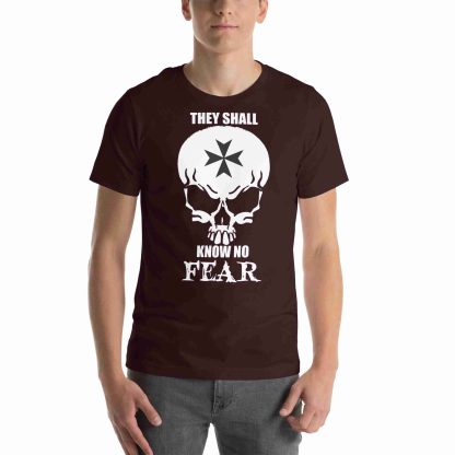 warhammer 40k space marine know no fear unisex t-shirt