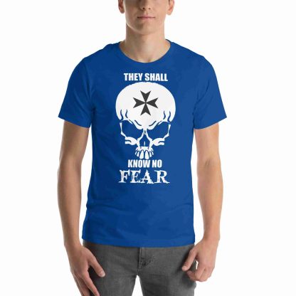 warhammer 40k space marine know no fear unisex t-shirt