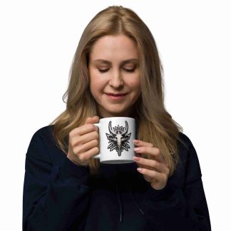 warhammer age of sigmar skaven horned rat coffee mug fantasy battle