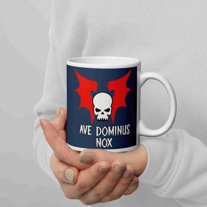 warhammer 40k chaos space marine night lords ave dominus nox ceramic coffee mug