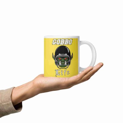 Gobbo Life ceramic coffee mug blood bowl goblin merchanise