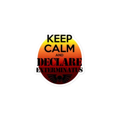 warhammer 40k inquisitor rosette exterminatus vinyl sapce marine sticker