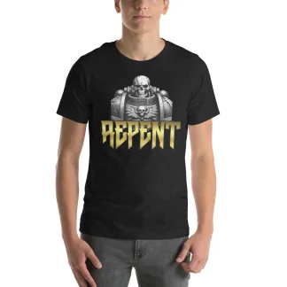 repent warhammer 40k space marine chaplain inquisitor unisex t-shirt