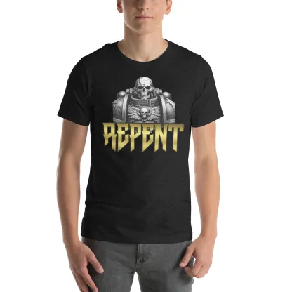 repent warhammer 40k space marine chaplain inquisitor unisex t-shirt