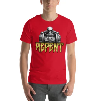 repent warhammer 40k space marine chaplain inquisitor unisex t-shirt