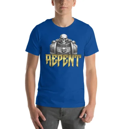repent warhammer 40k space marine chaplain inquisitor unisex t-shirt