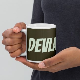 warhammer 40k citadel paint colour devlan mud coffee mug