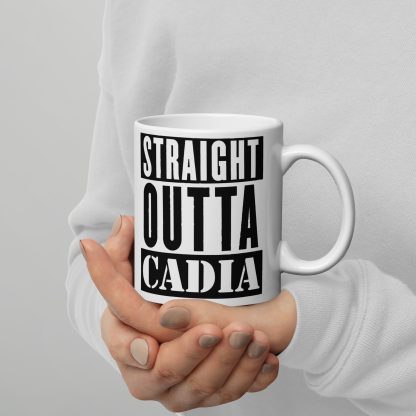 warhammer 40k straight outta cadia imperial guard ceramic mug