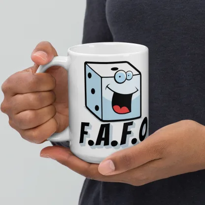 fuck around find out funny coffee tea ceramic mug