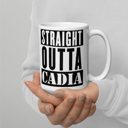 warhammer 40k straight outta cadia imperial guard ceramic mug