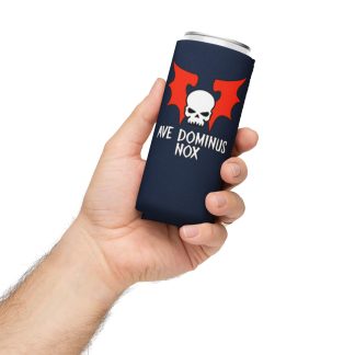 warhammer 40k ave dominus nox night lords neoprene can cooler stubby holder koozie