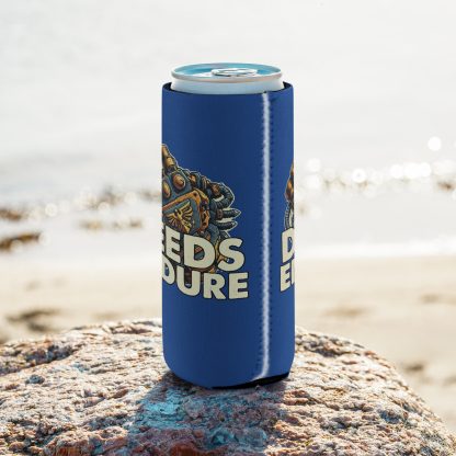 Deeds Endure Neoprene Can Cooler warhammer 40k space marine imperial guard stubby holder koozie