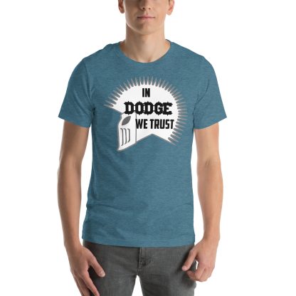 warhammer blood bowl in dodge we trust unisex tshirt merch games workshop