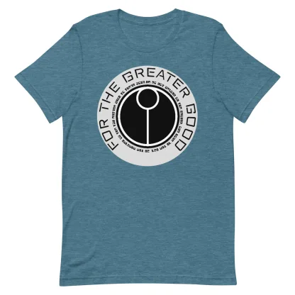 For the Greater Good Tau Unisex T-Shirt – Wear Your Loyalty with Pride - Image 4