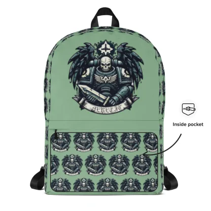 Your portable portal to the Warp: Heretic laptop Backpack back to school Warhammer 40k warhammer40k chaos space marine hours heresy