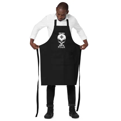 warhammer 40k space marine merch apron they shall know no fear