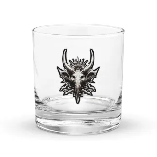 Horned Rat 10.5 oz. Rocks Glass – Perfect for Sipping Skavenbrew warhammer age of sigmar whisky bourbon