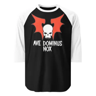 Night Lords "Ave Dominus Nox" 3/4 Sleeve Unisex Raglan Shirt