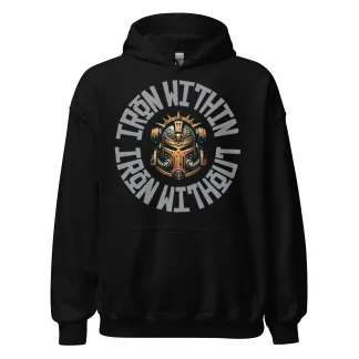 Iron Warriors "Iron Within, Iron Without" Unisex Hoodie – Warhammer 40K Inspired Apparel