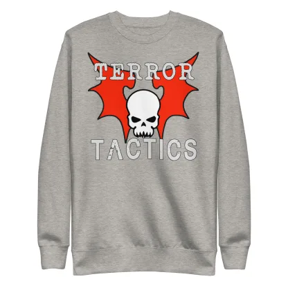 Night Lords' Terror Tactics Unisex Premium Sweatshirt - Warhammer 40K Inspired Apparel