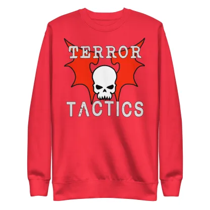 Night Lords' Terror Tactics Unisex Premium Sweatshirt - Warhammer 40K Inspired Apparel
