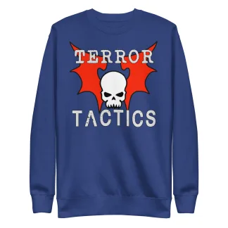 Night Lords' Terror Tactics Unisex Premium Sweatshirt - Warhammer 40K Inspired Apparel