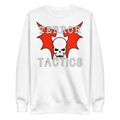 Night Lords' Terror Tactics Unisex Premium Sweatshirt - Warhammer 40K Inspired Apparel