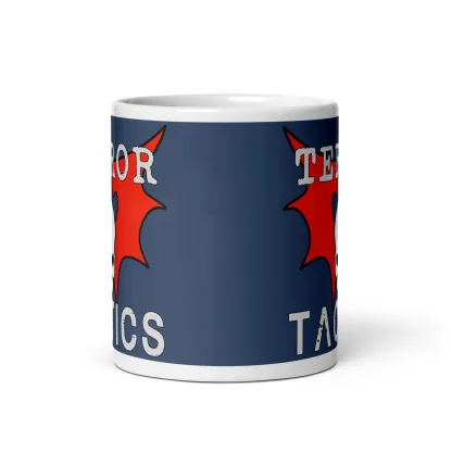 Night Lords "Terror Tactics" Ceramic Coffee & Tea Cup Warhammer 40K Chaos Mug