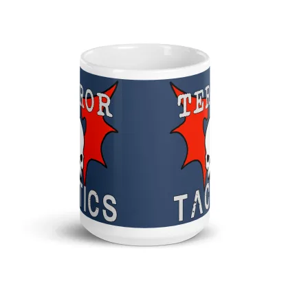 Night Lords "Terror Tactics" Ceramic Coffee & Tea Cup Warhammer 40K Chaos Mug