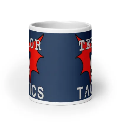 Night Lords "Terror Tactics" Ceramic Coffee & Tea Cup Warhammer 40K Chaos Mug