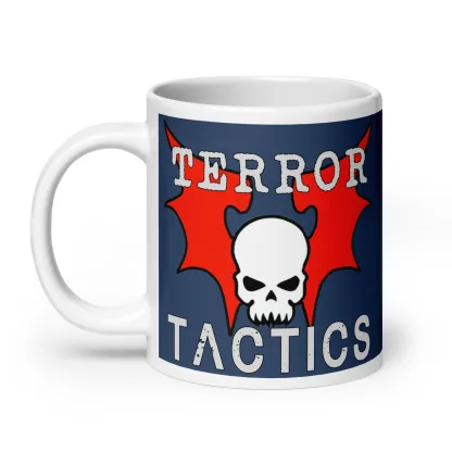 Night Lords "Terror Tactics" Ceramic Coffee & Tea Cup Warhammer 40K Chaos Mug