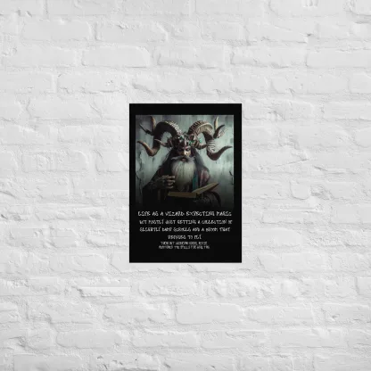 Unleash the Magic – Wizard-Themed Demotivational Poster for Epic Inspiration dnd53 warhammer gift for fan funny