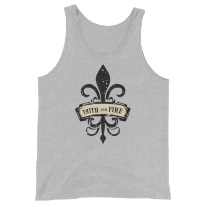 Faith and Fire Sisters of Battle Unisex Tank Top - Warhammer 40 adepta sororitas Fan Apparel