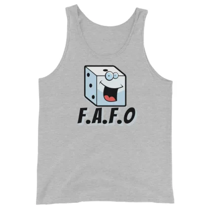 F.A.F.O Unisex Tank Top – Defy, Challenge, Conquer - Image 6