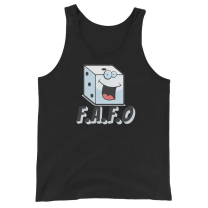 F.A.F.O Unisex Tank Top – Defy, Challenge, Conquer - Image 2