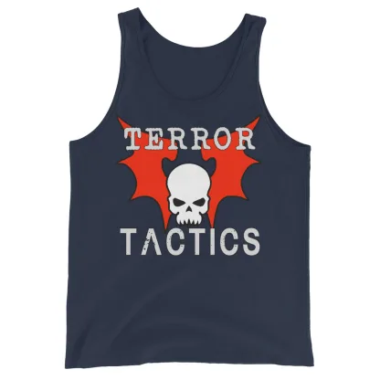warhammer 40k Night Lords Terror Tactics Unisex Tank Top – Unleash the Fear