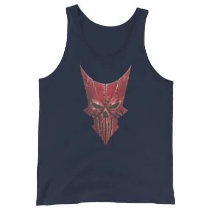 Bloodletter's Face Unisex Tank Top – Embrace the Rage of Khorne warhammer 40k daemon world eater chaos space marine