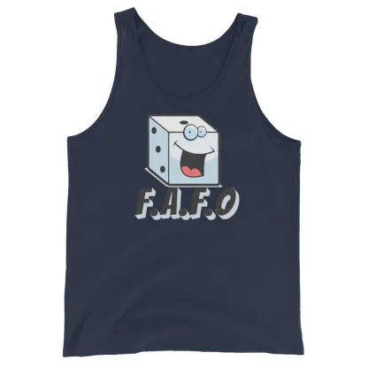 F.A.F.O Unisex Tank Top – Defy, Challenge, Conquer - Image 3